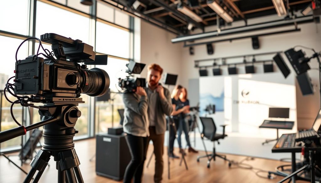 Professional video production approach